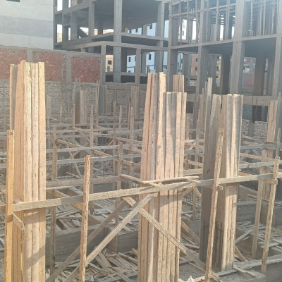 تقدم أعمال المباني بالقطعة 2 المنطقة الثامنة وجارى الانتهاء من باقي الاعمال