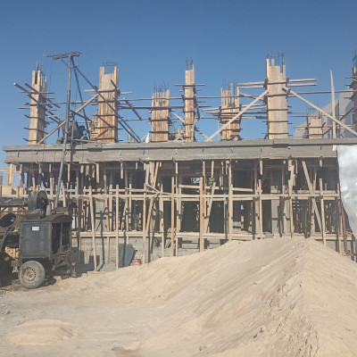 صب عمدان الدور الاول قطعه 103 شمال المدينه